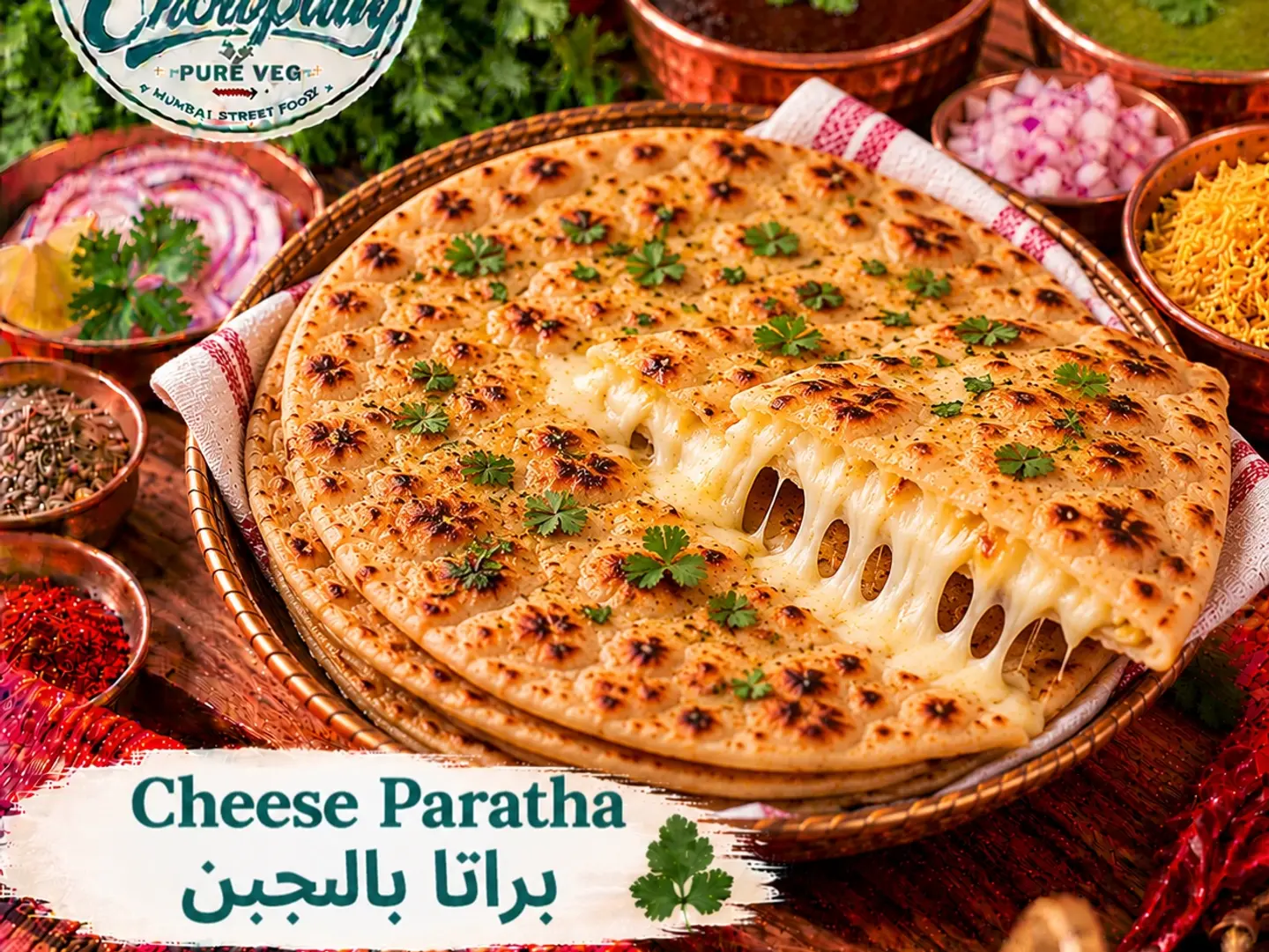 Cheese Paratha