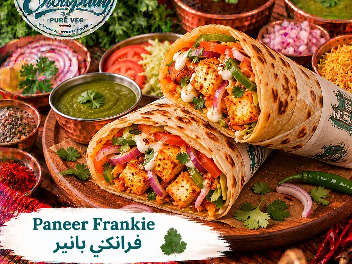Paneer Frankie
