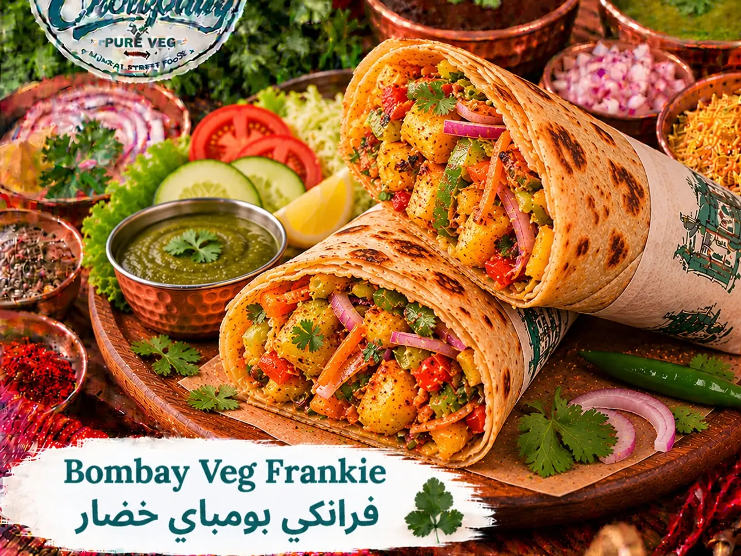 Bombay Veg Frankie