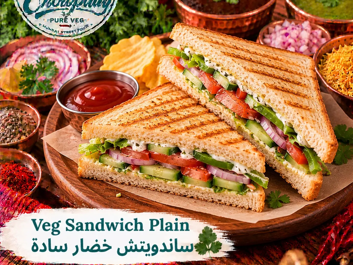 Veg Sandwich Plain