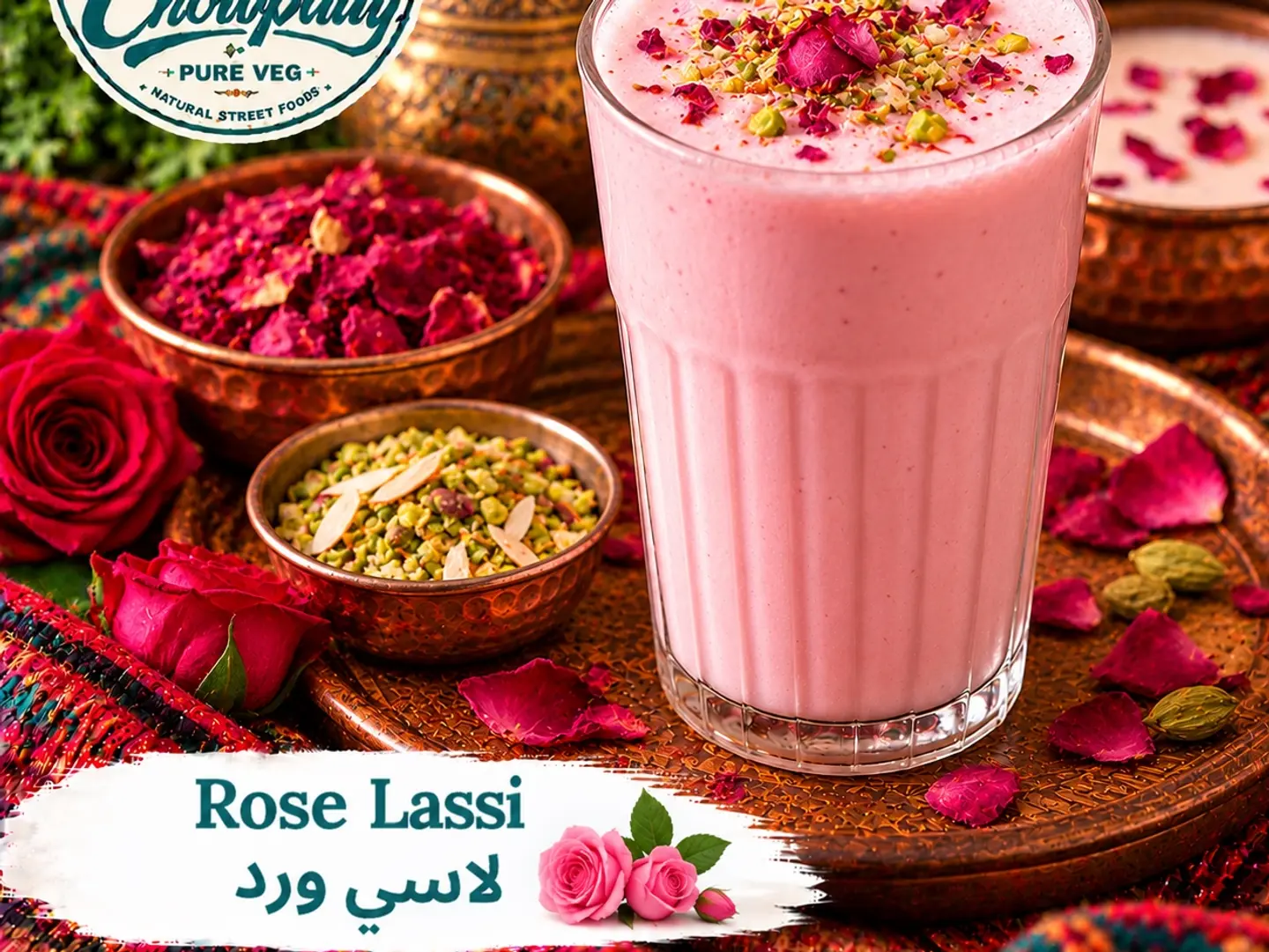 Rose Lassi