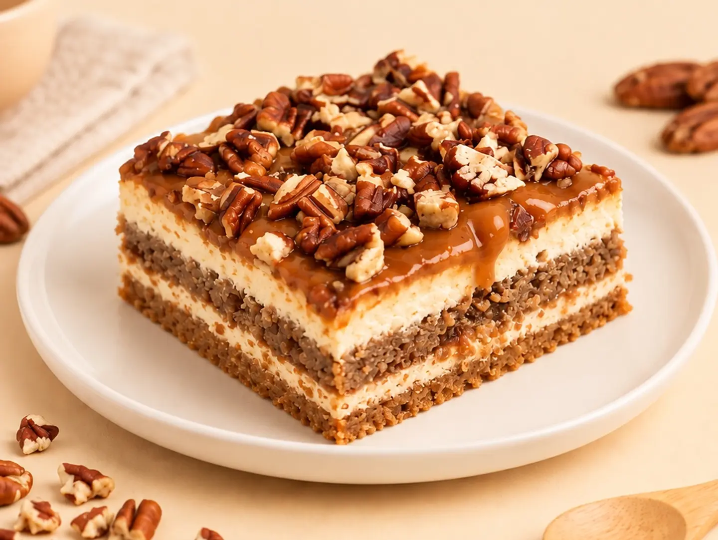 Pecan & Date Cake