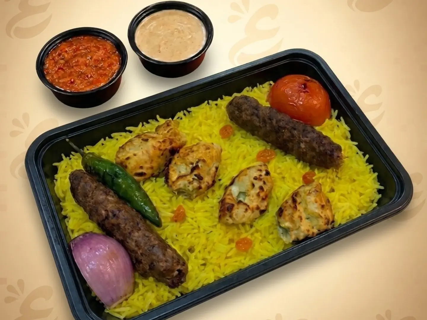 ارز بالمزاج الشامي