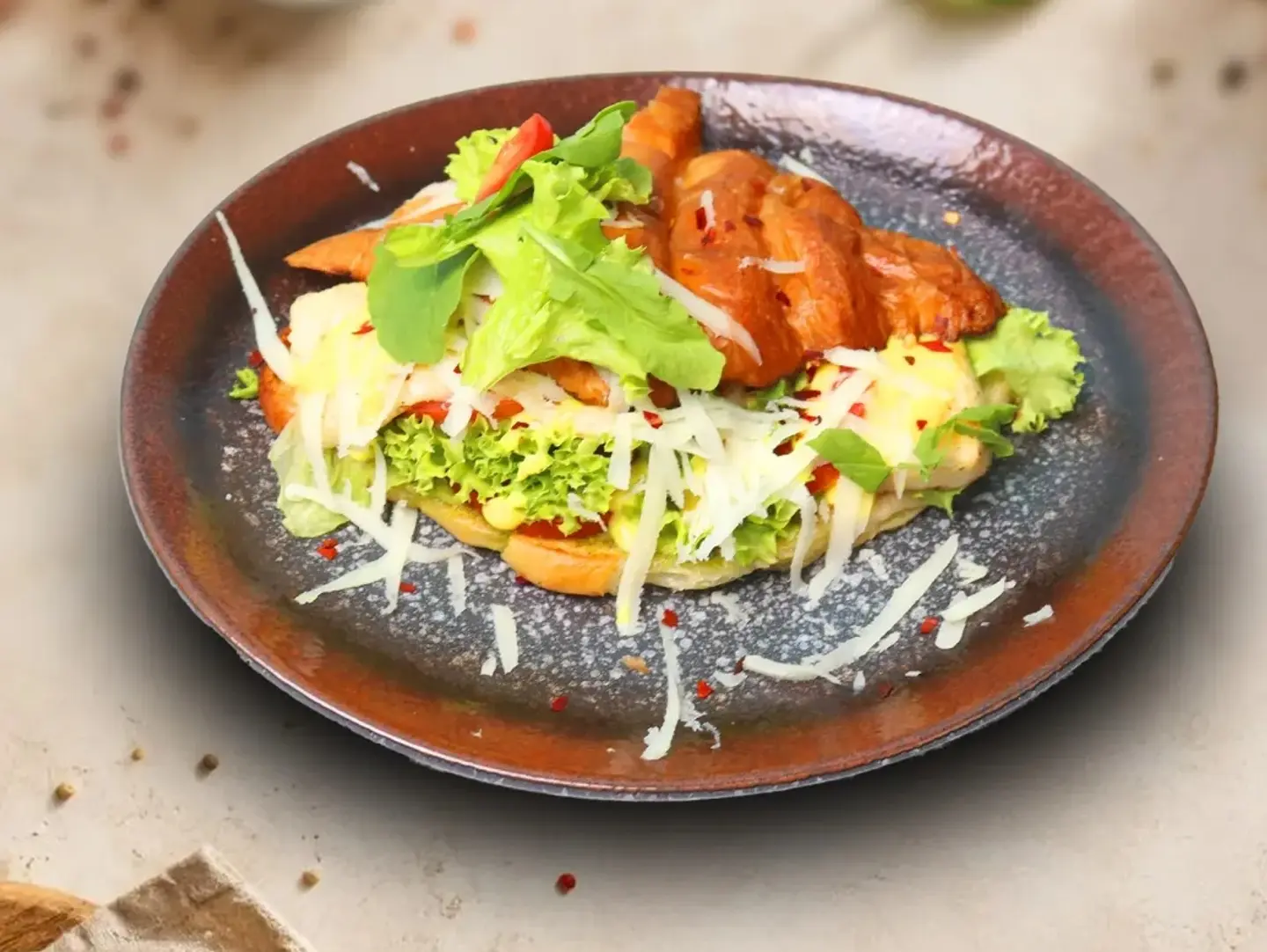 Halloumi Croissant