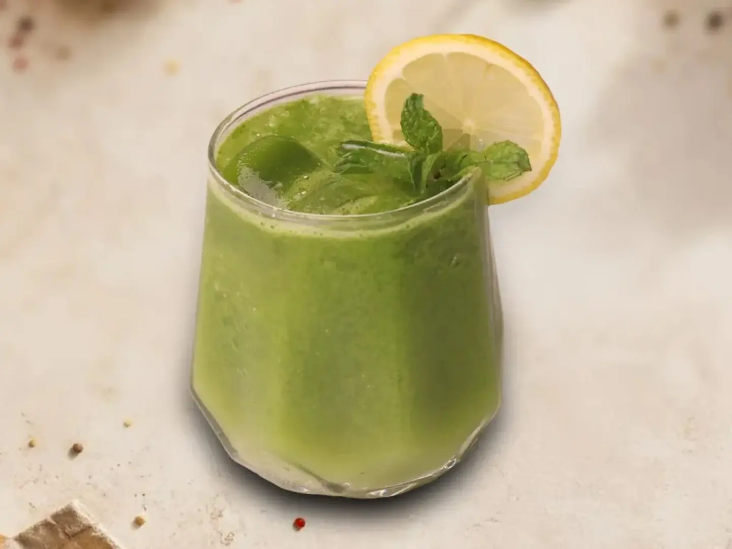 Fresh Lemon Mint Juice