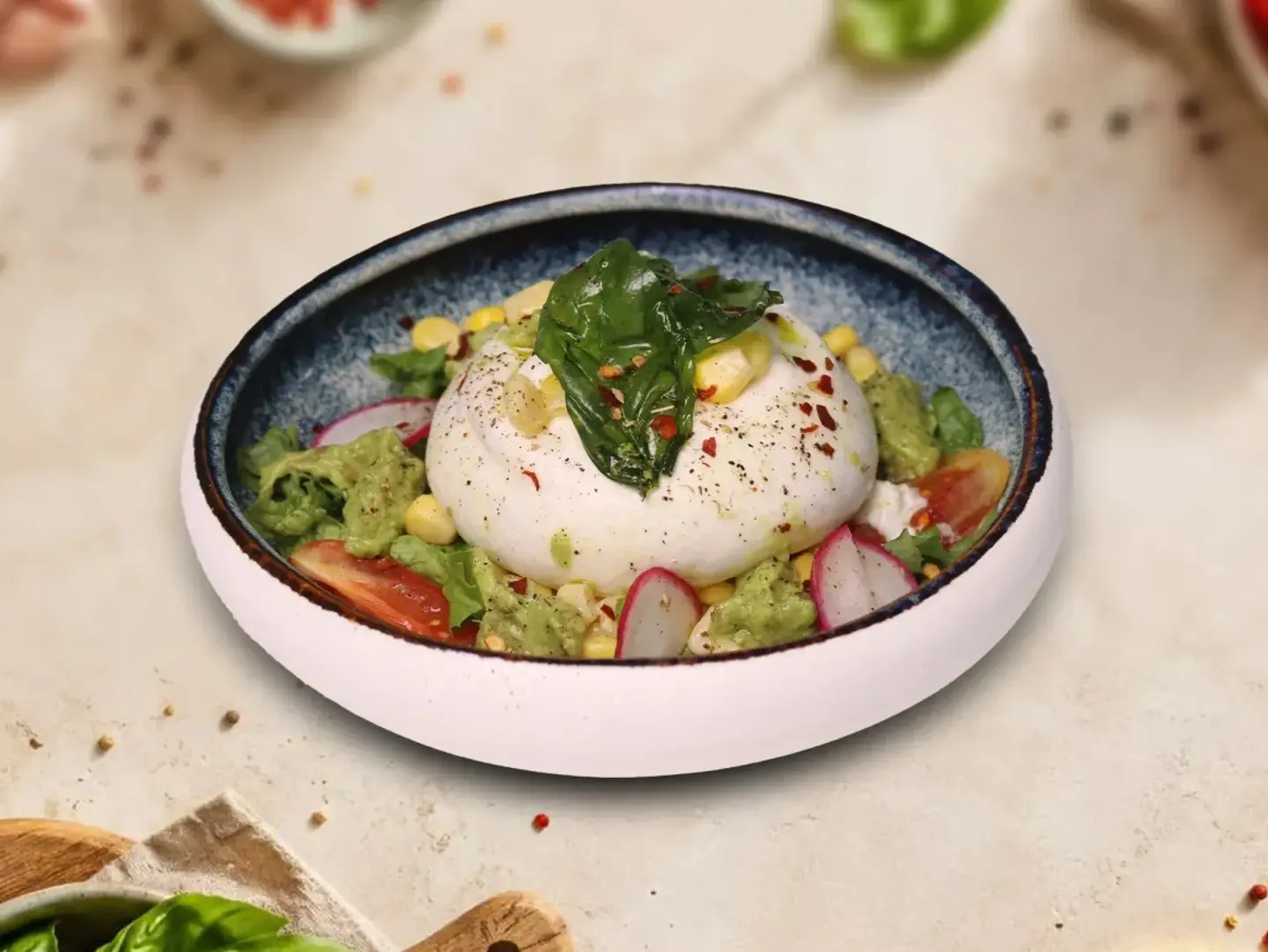 Avocado And Burrata Salad