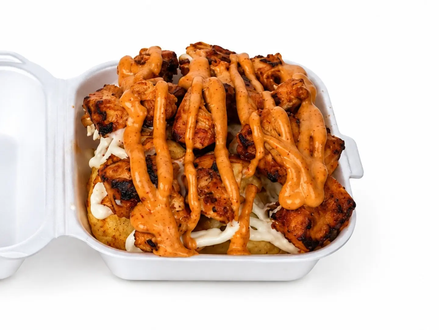 Grill Zone Fries With Chicken