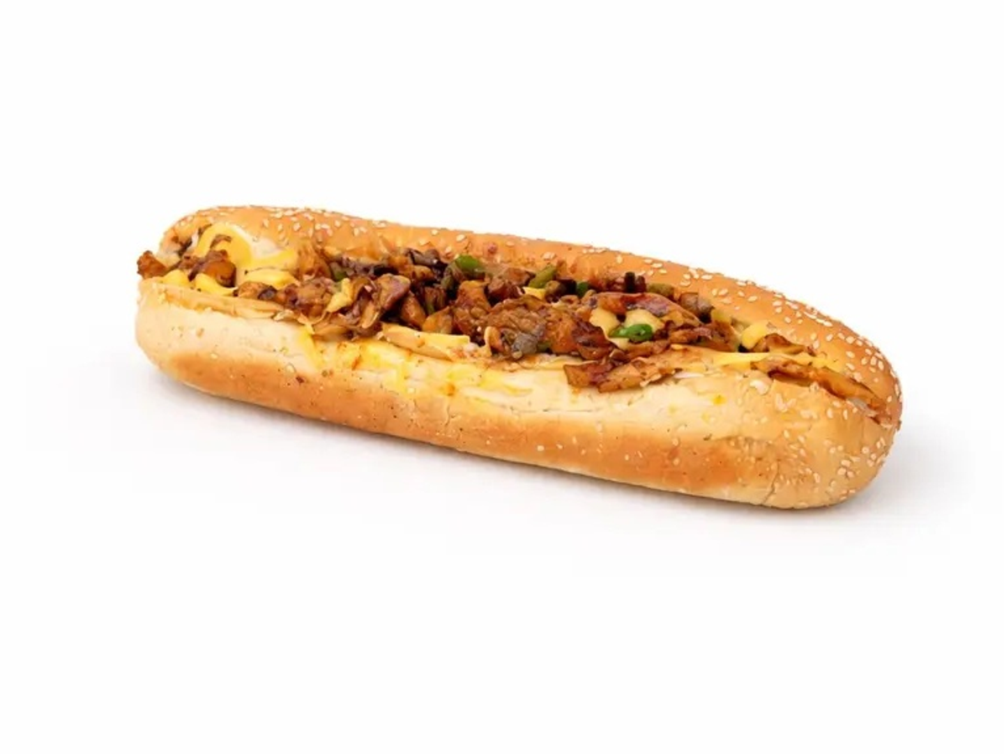 Jumbo Cheese Shawarma On Sesame Kudu Bread