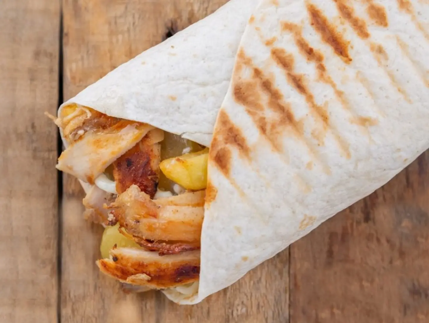 Small Saj Shawarma With Cheese