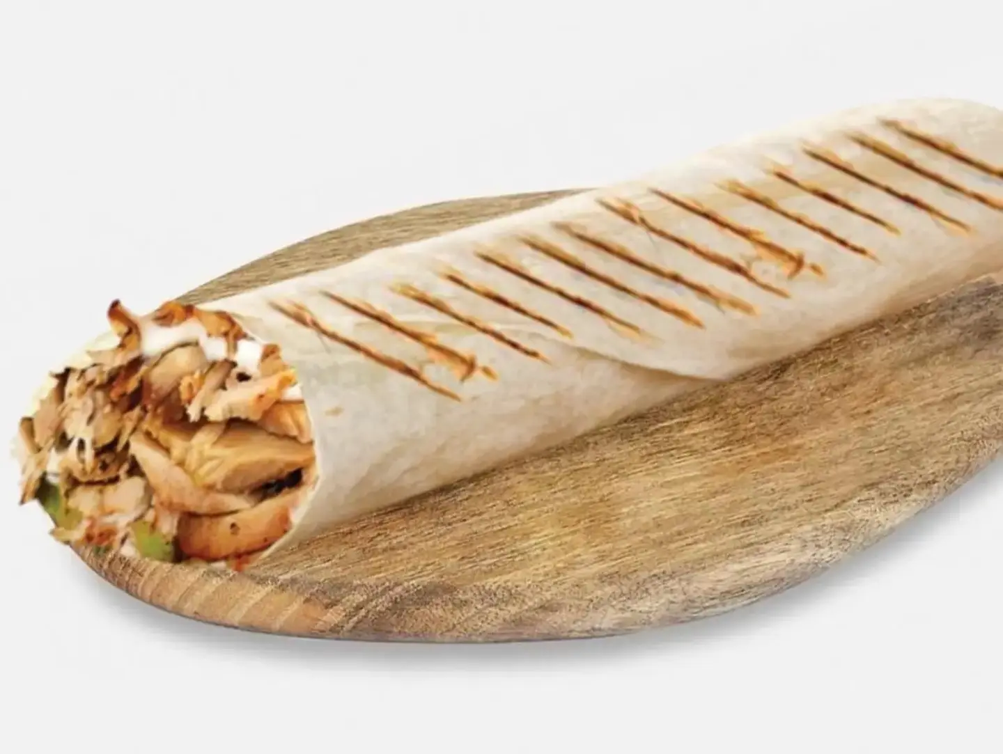 Regular Saj Shawarma Wrap (Rocket Style)