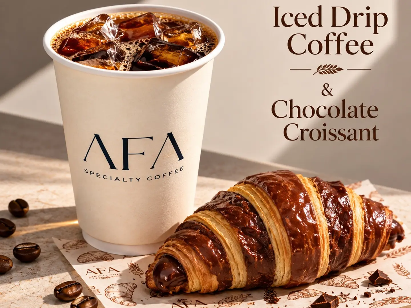 Drip Coffee & Croissant