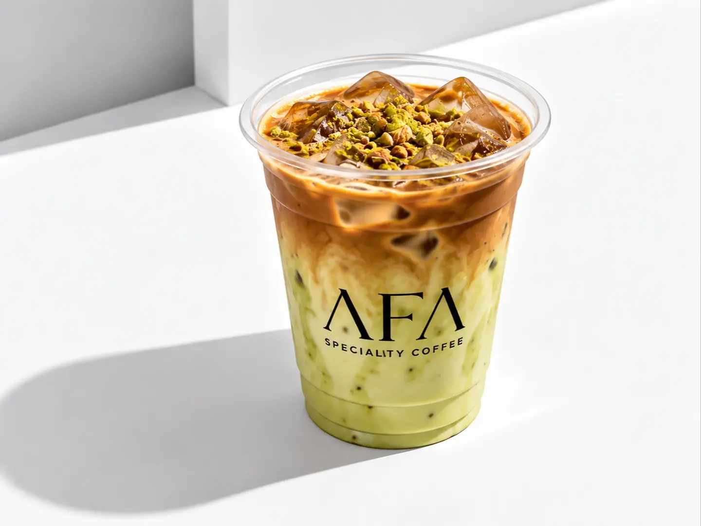 Iced Pistachio Latte