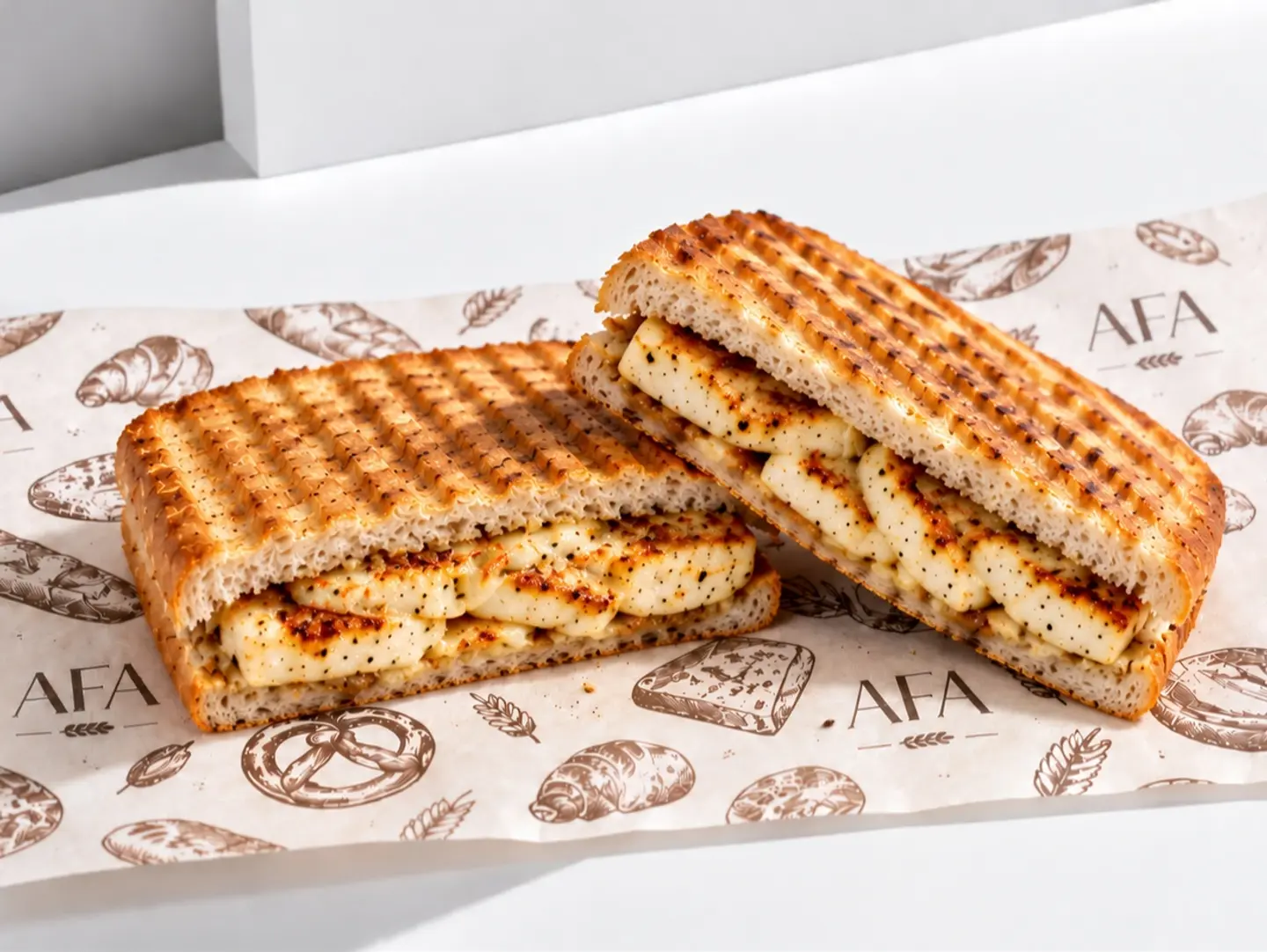 Halloumi Panini Bread