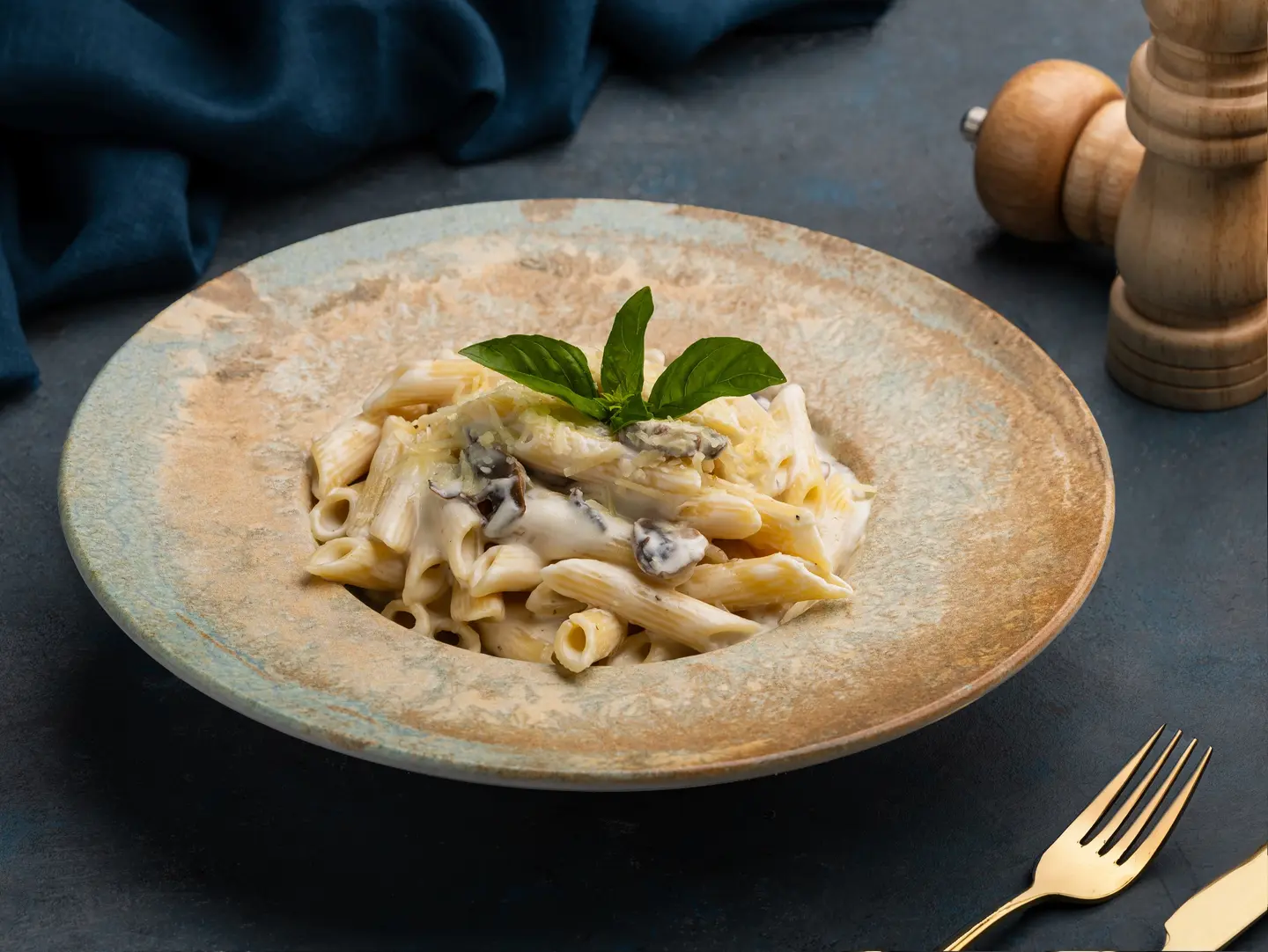 Penne Alfredo