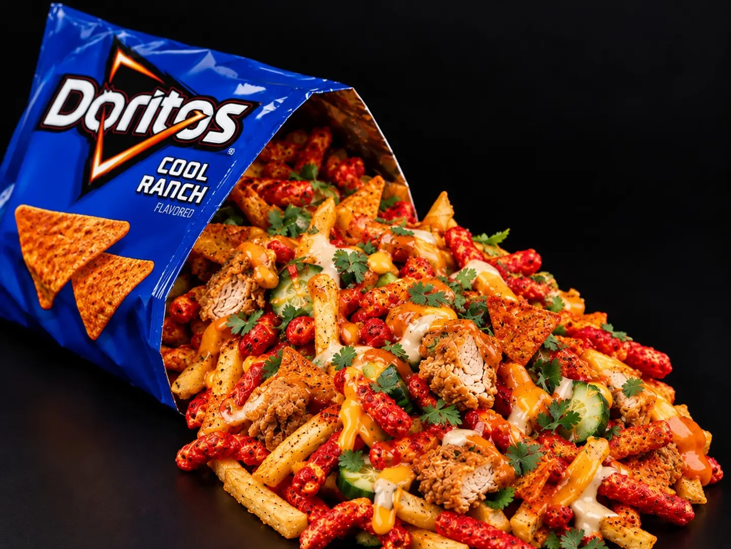 Loaded Doritos Fries - Middle