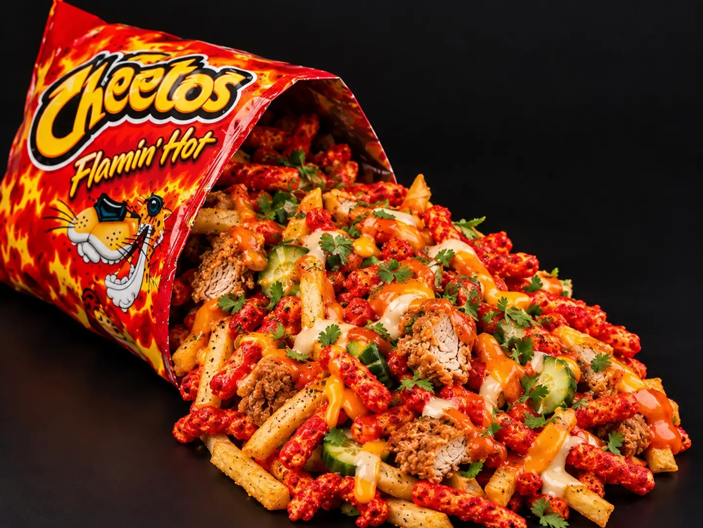 Laghawis Fries Fiery Hot - Middle