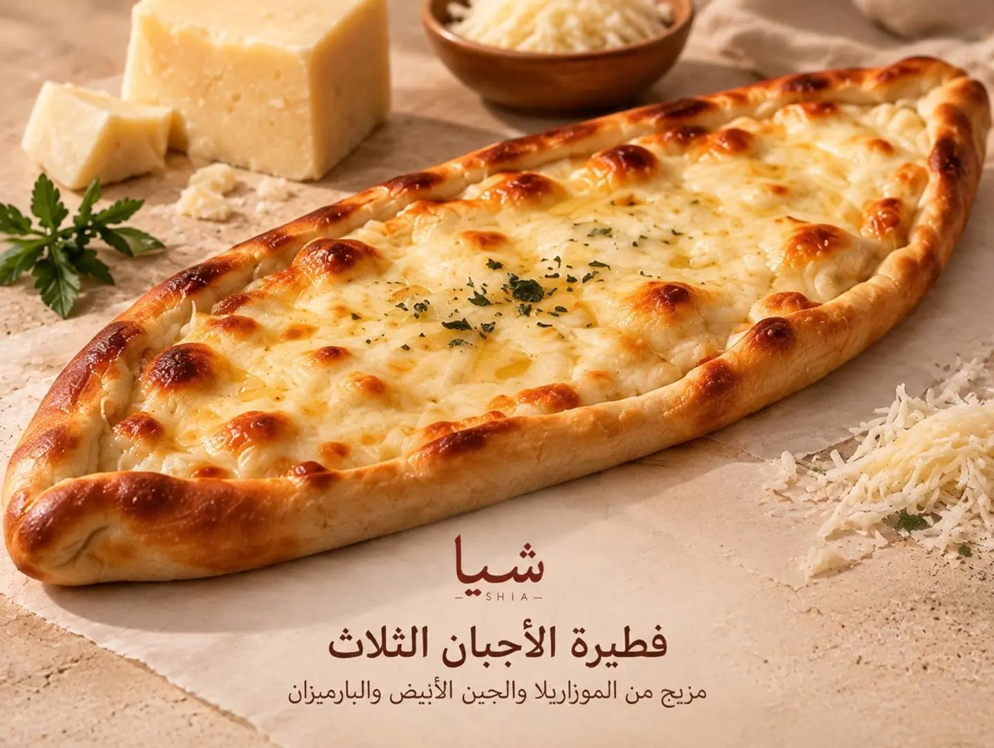 Three Cheese Pie