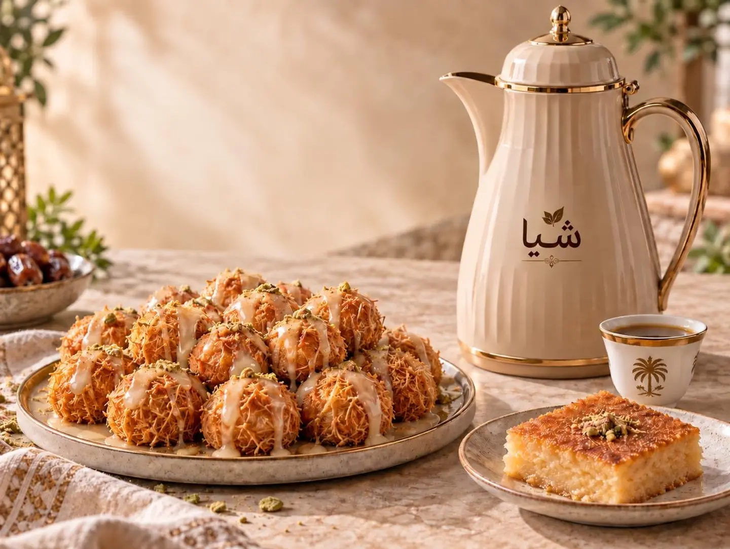 Arabic Coffee & Cheese Balls Box