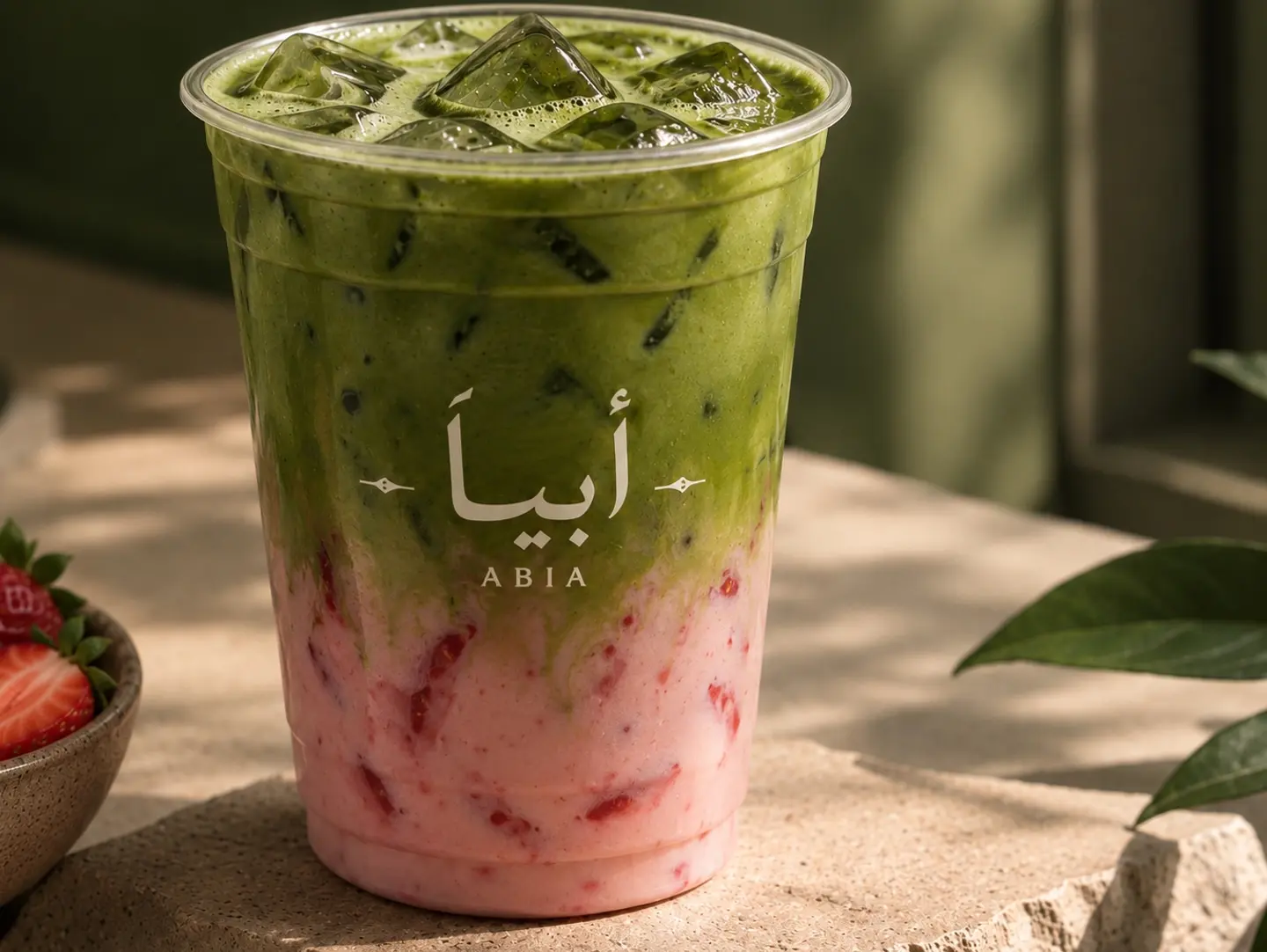 ماتشا فراولة