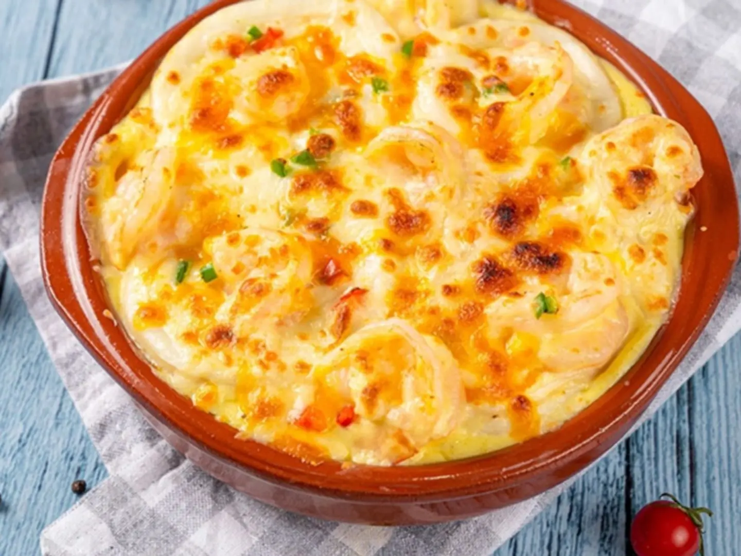 Shrimp Bachamel