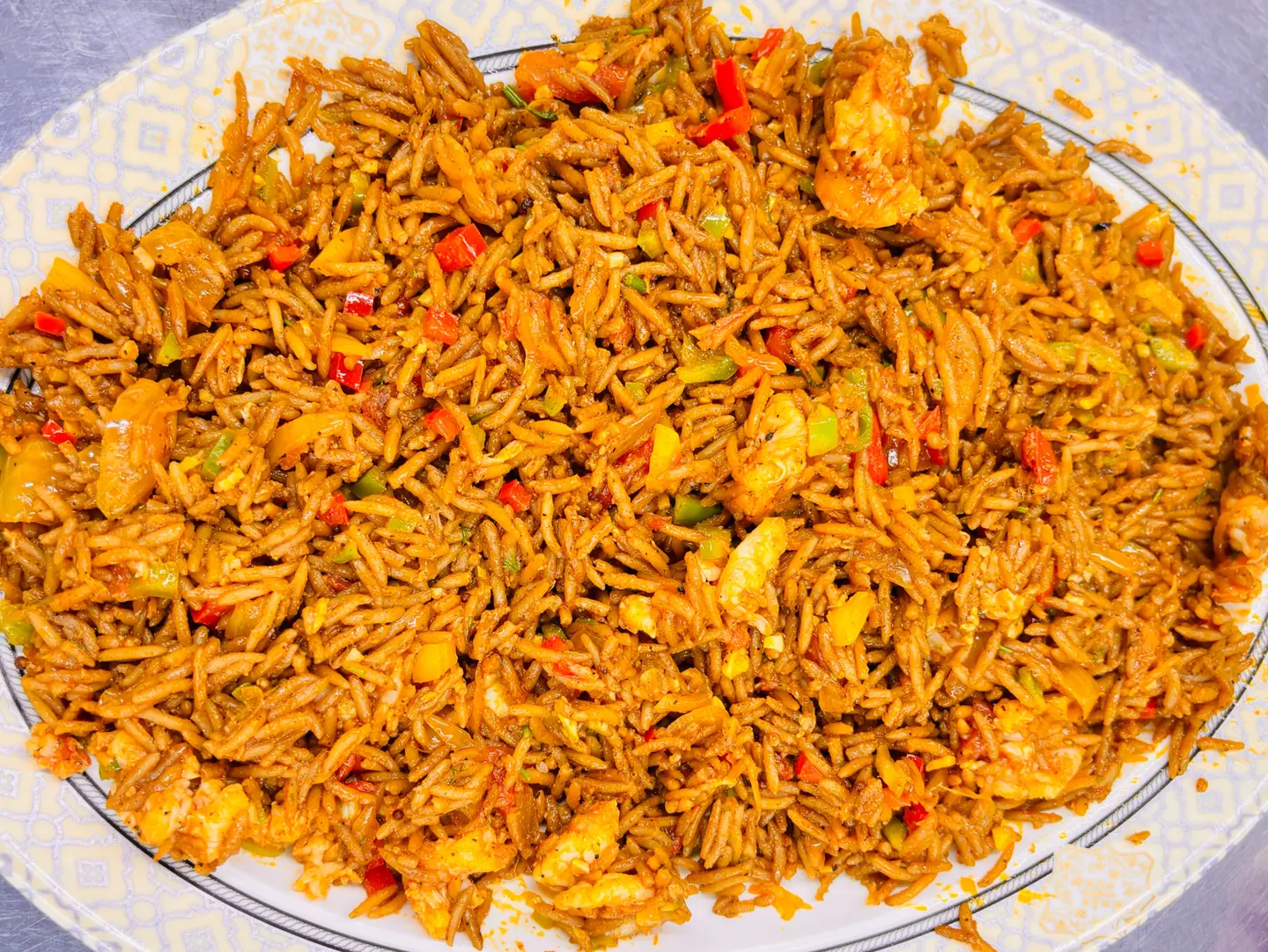 Shrimp With Sayyadiya
