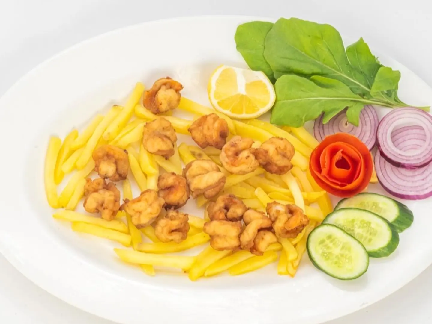 Shrimp With Meals Sayadia