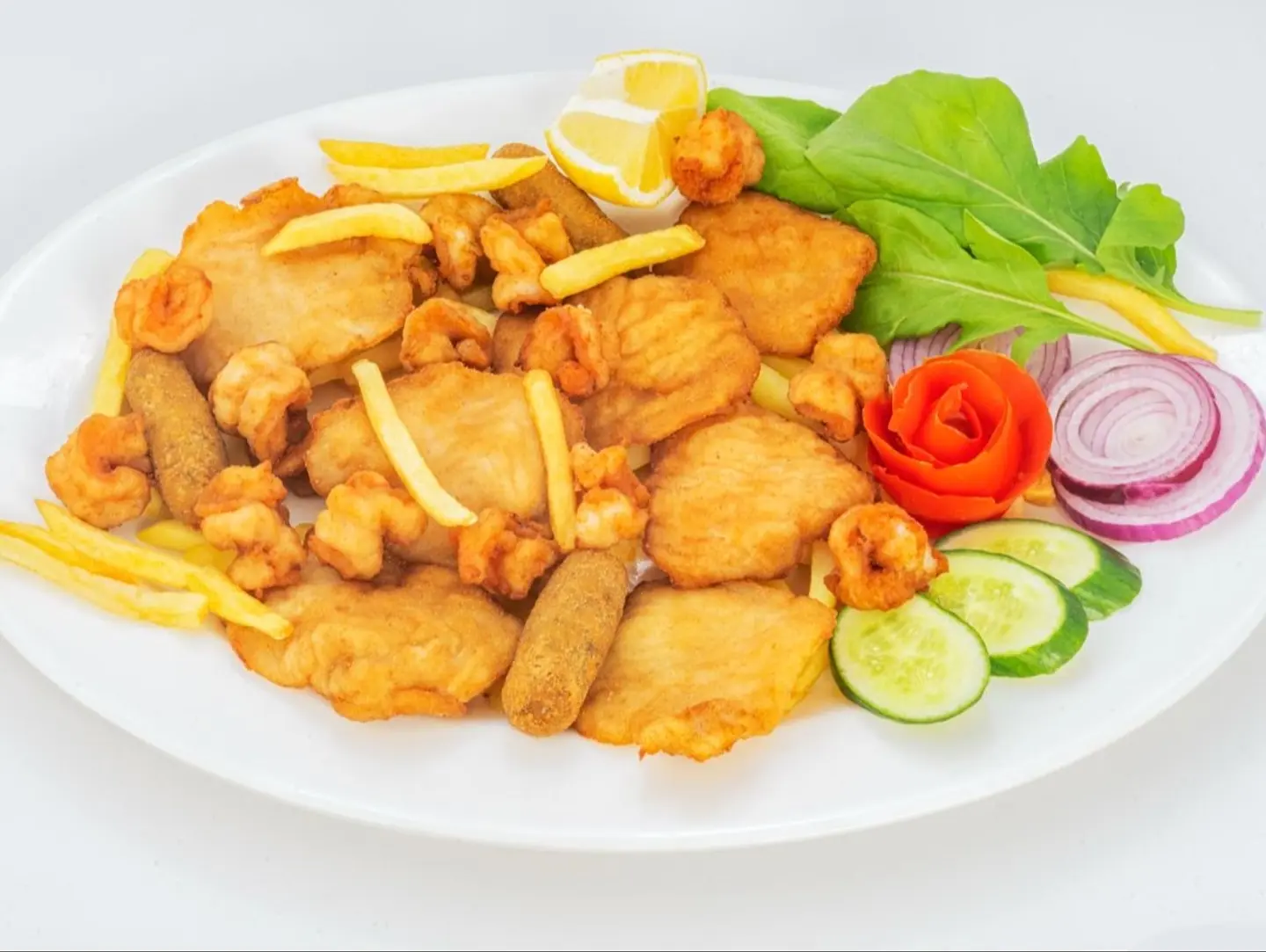 Mixed Seafood Fried 1 Kg