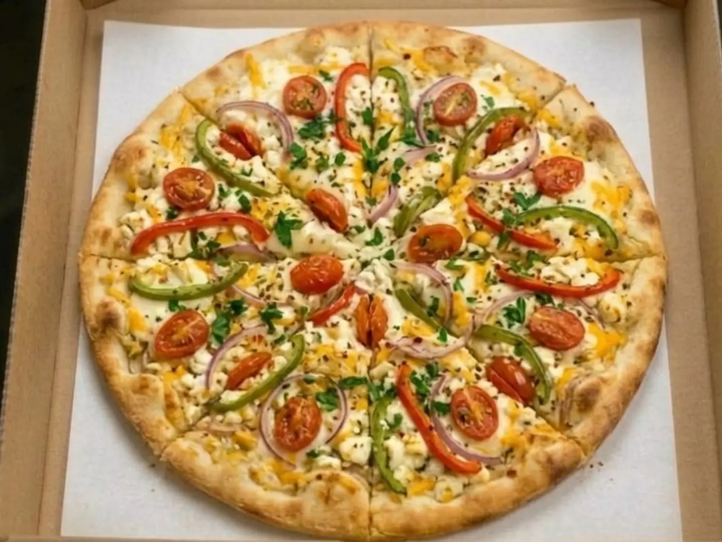 Cheese & Vegetables Pie