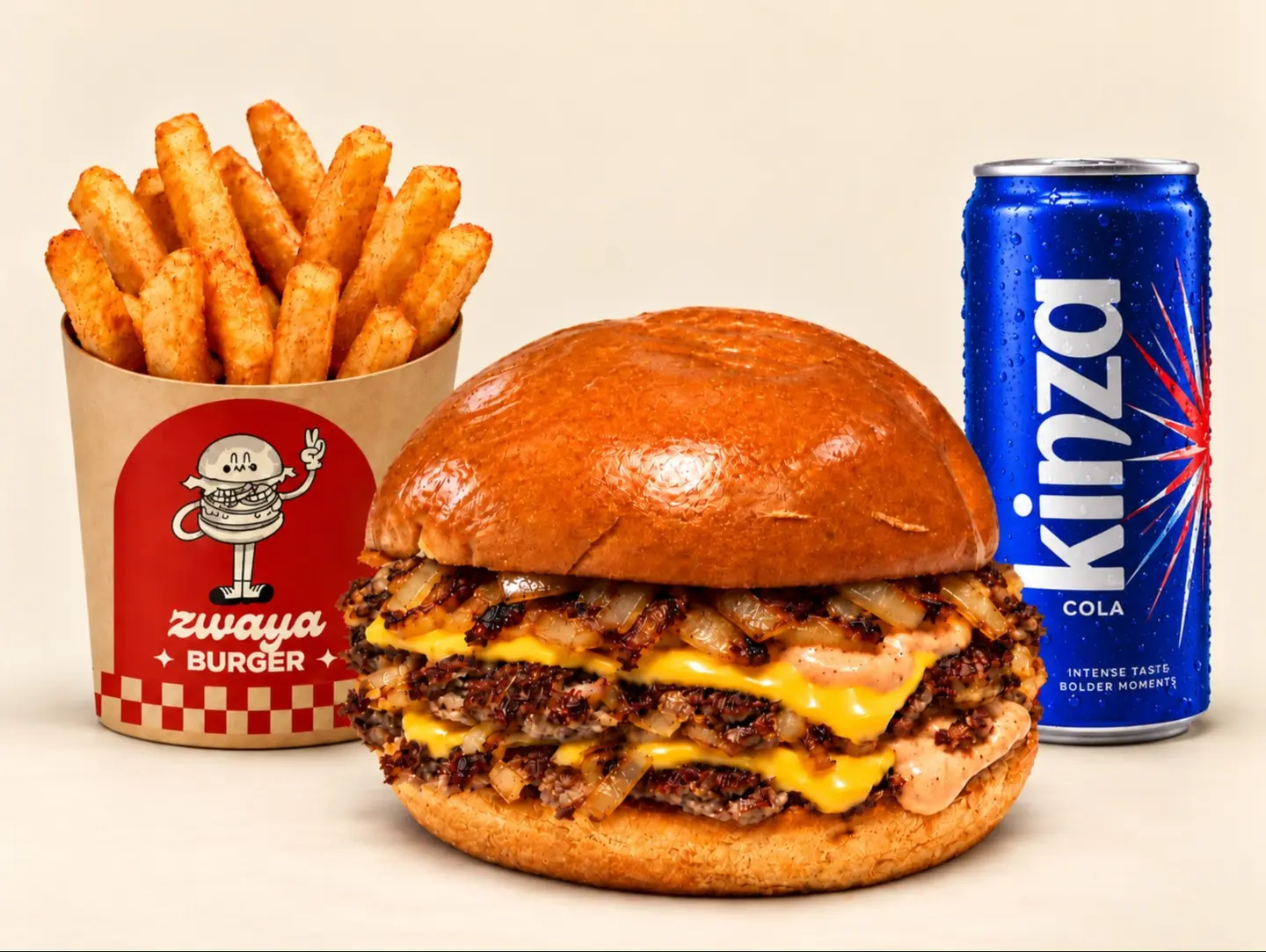 Meal   Double Oklahoma Burger