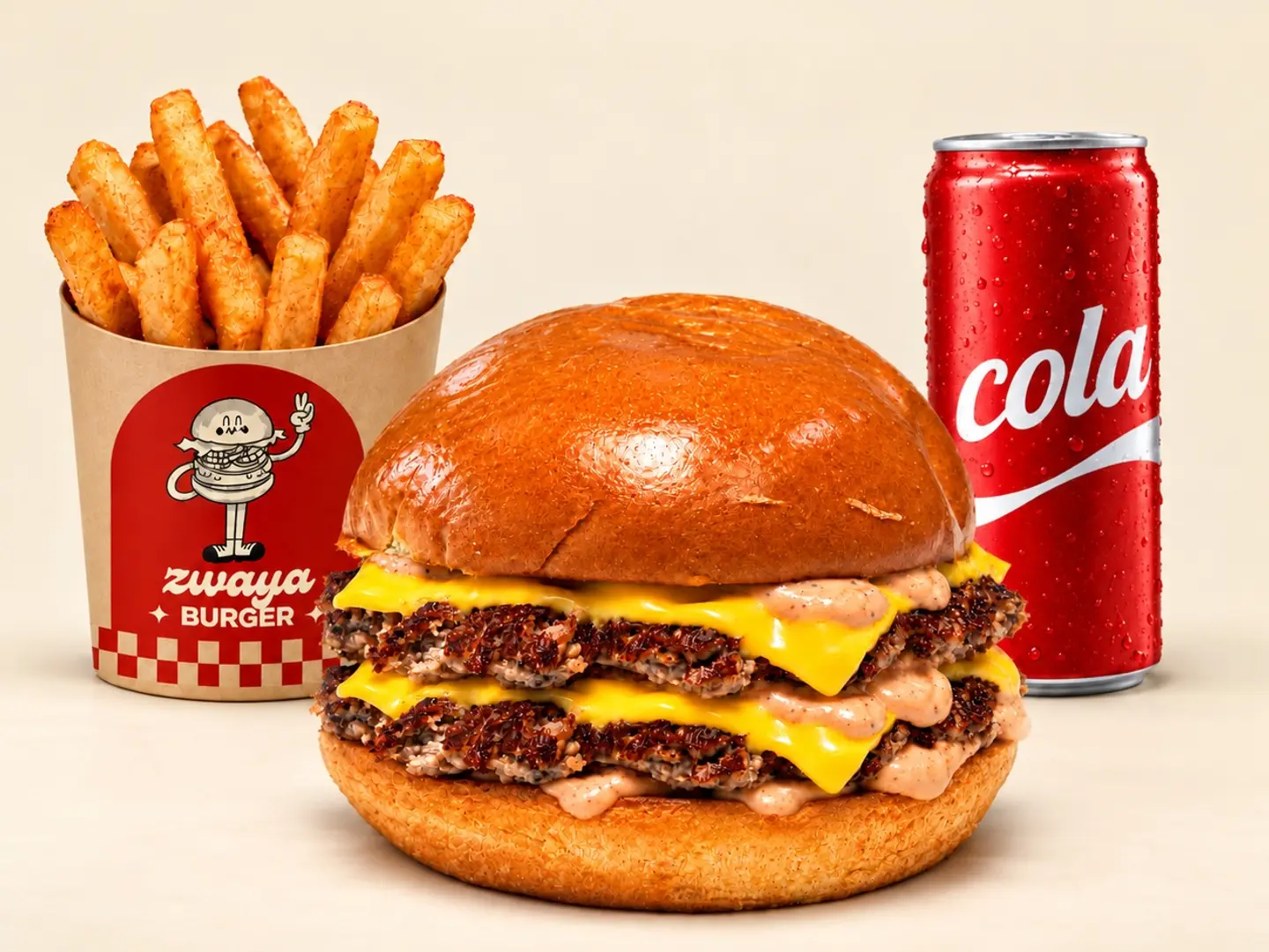 Double Classic Beef   Meal