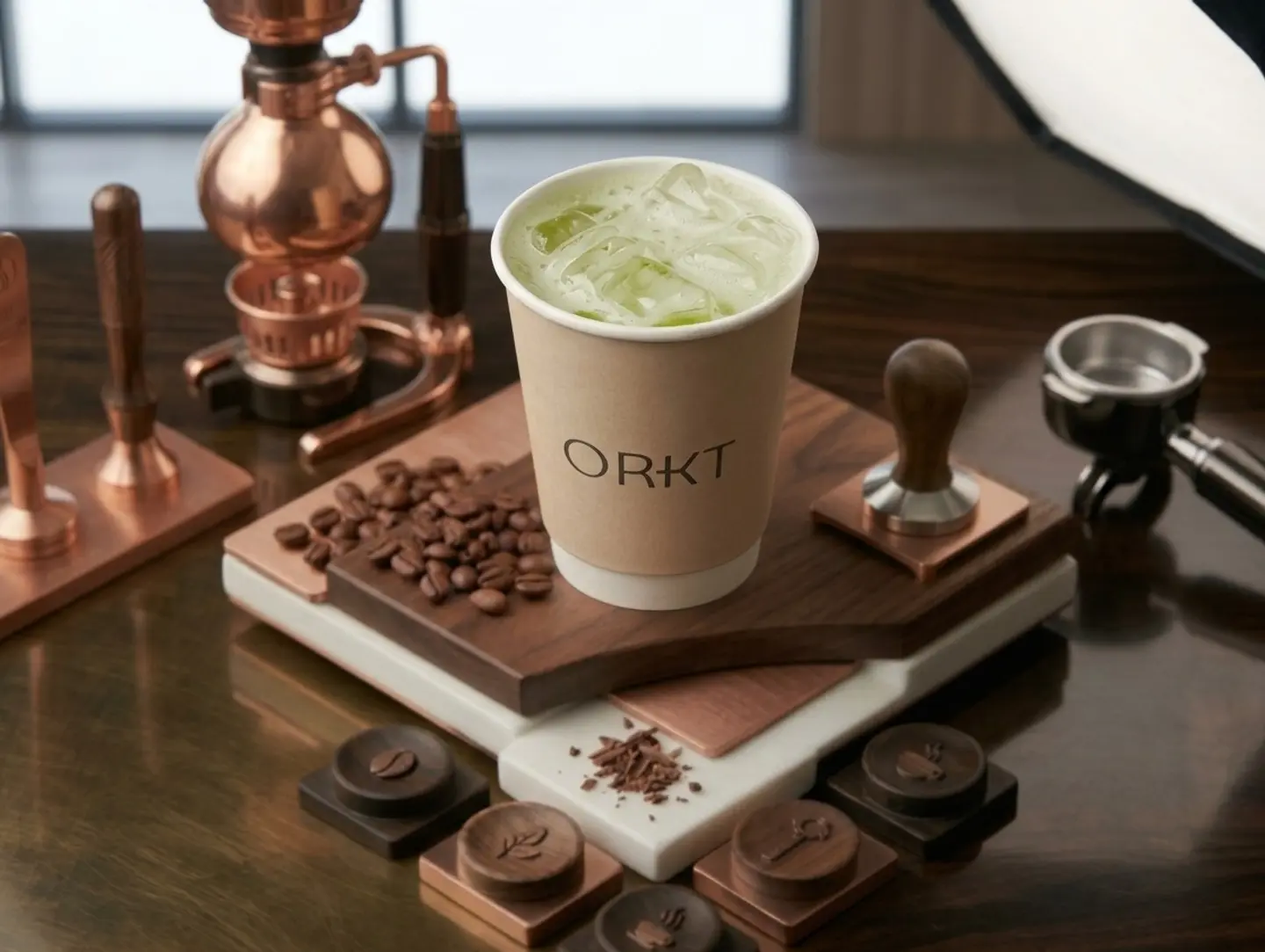 Iced Orkt Matcha