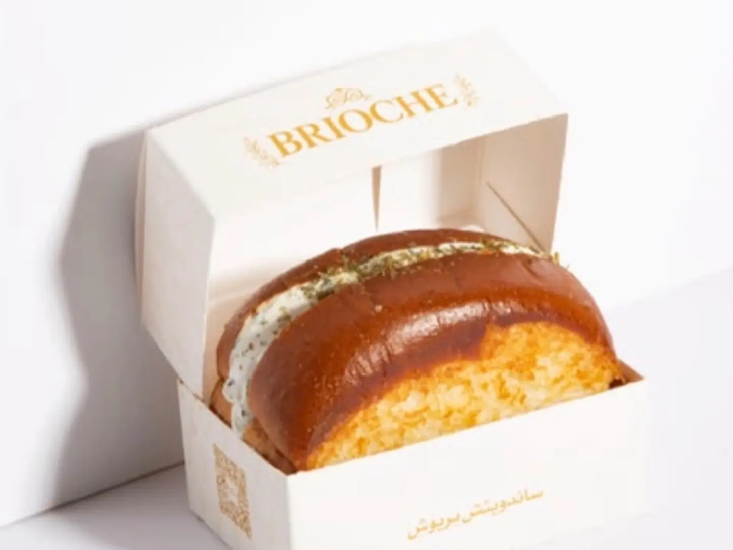 Mixed Cheese And Olive Brioche Sandwich