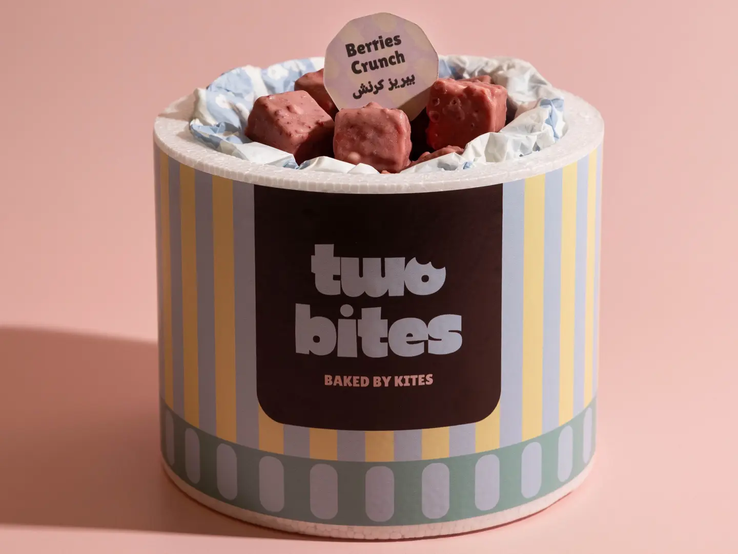 Berries Crunch Ice Cream Bites 20 Pieces