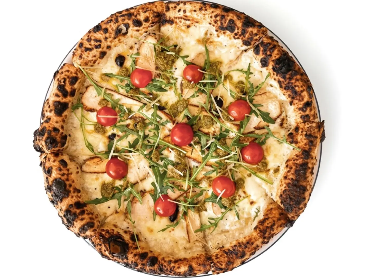 Chicken Pesto Pizza
