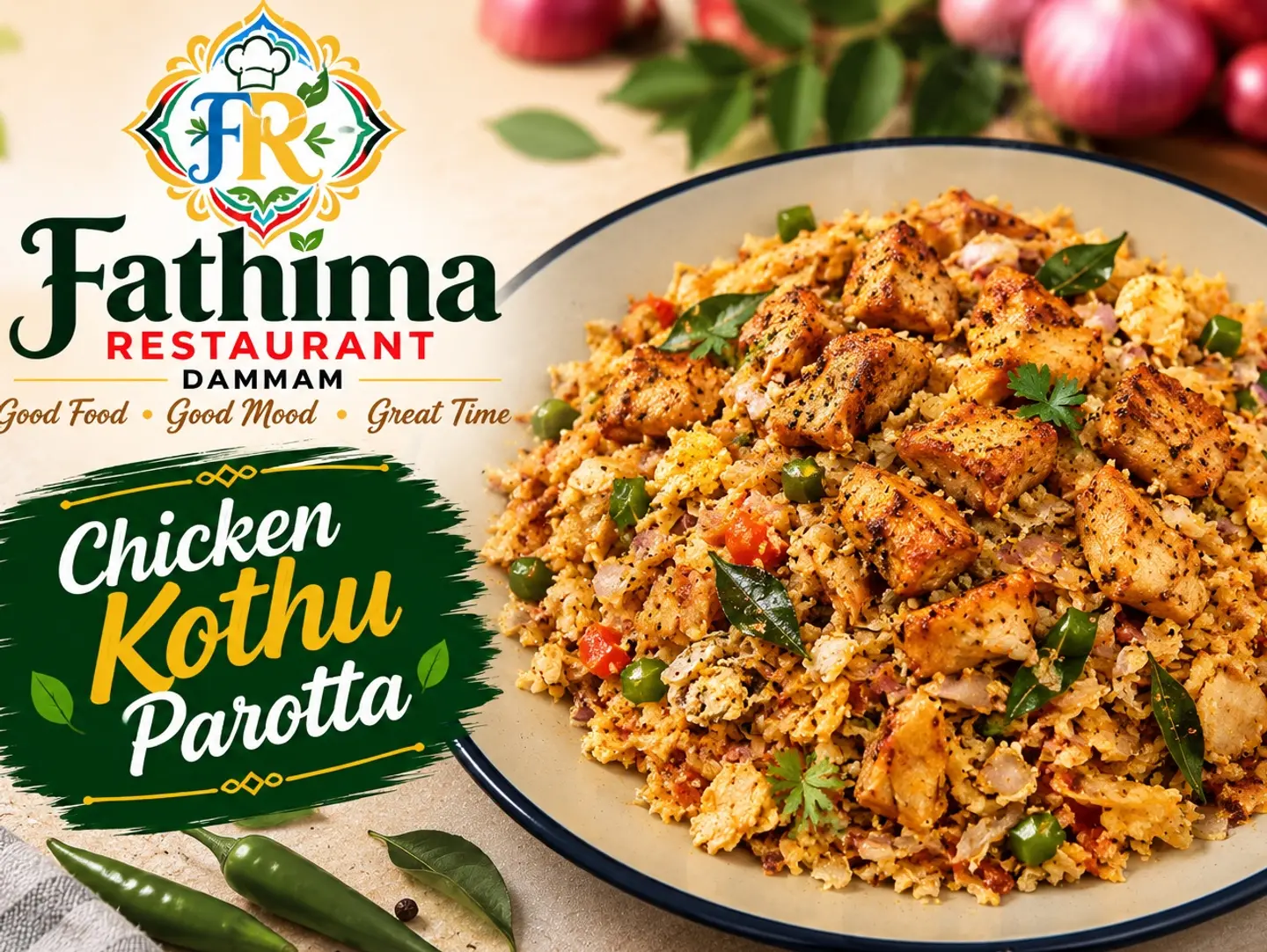 Chicken Kothu Parotta