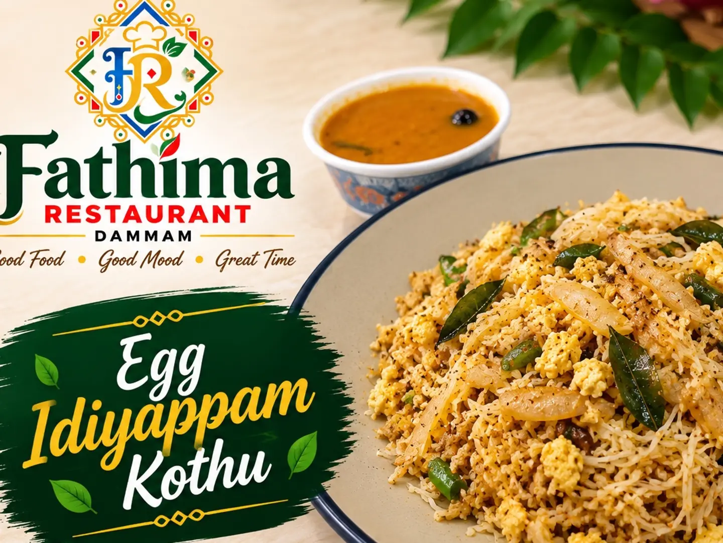 Idiyappam Kothu Egg