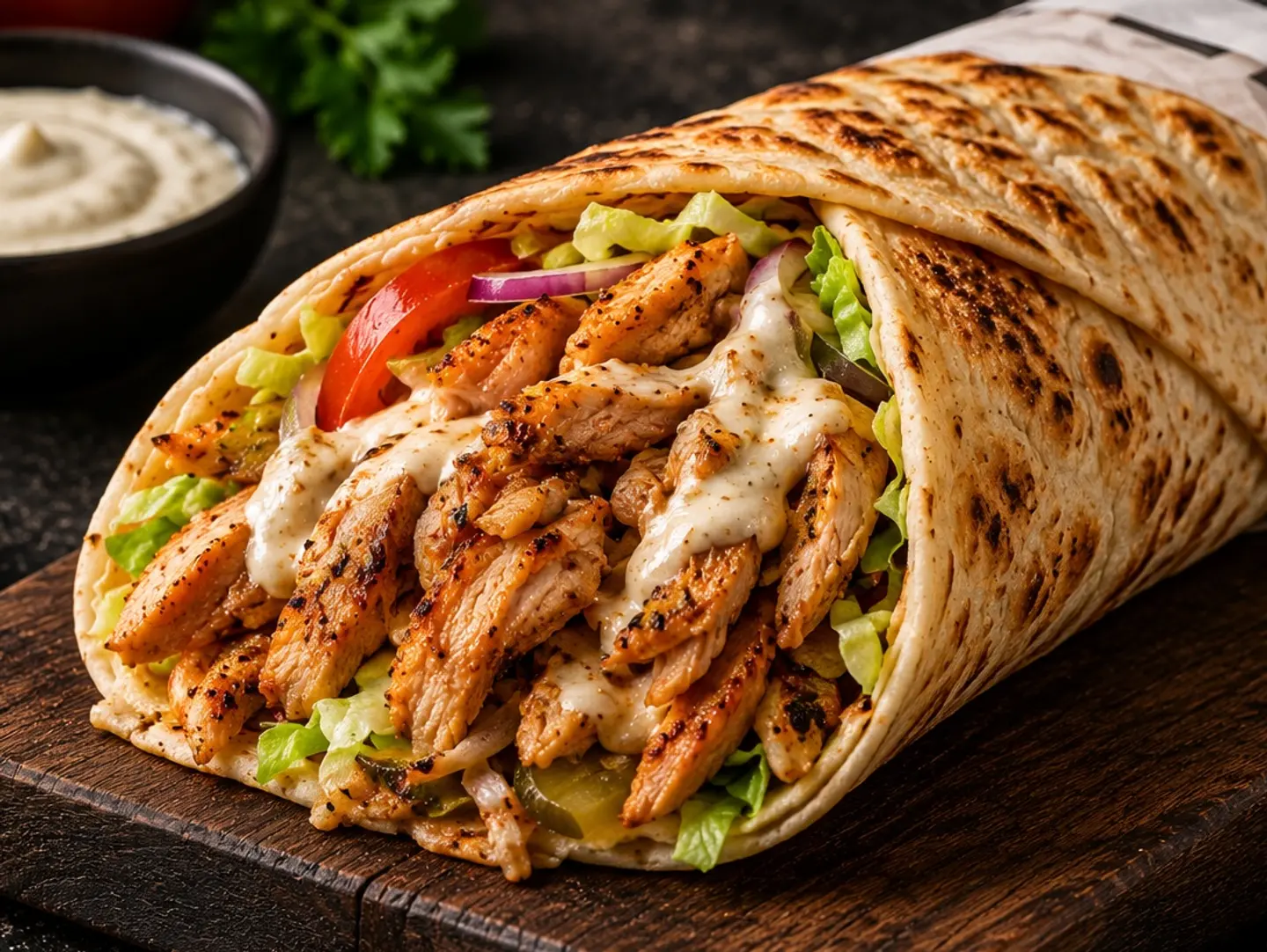 Hummus Shawarma