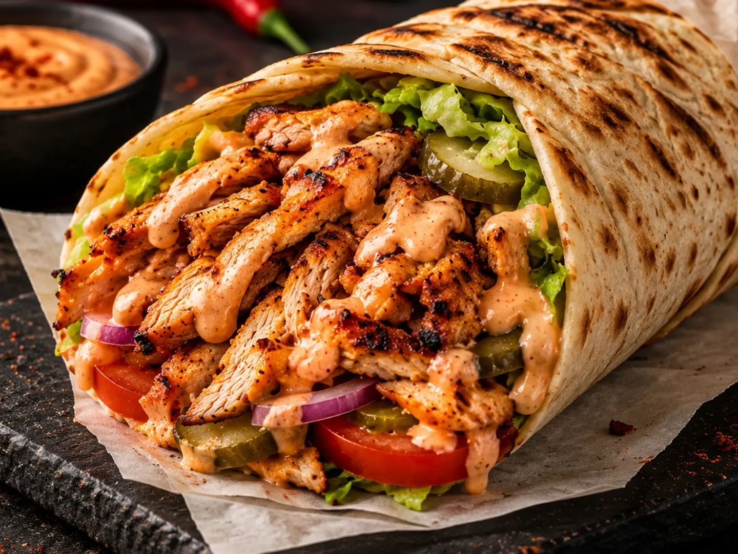 Spicy Shawarma