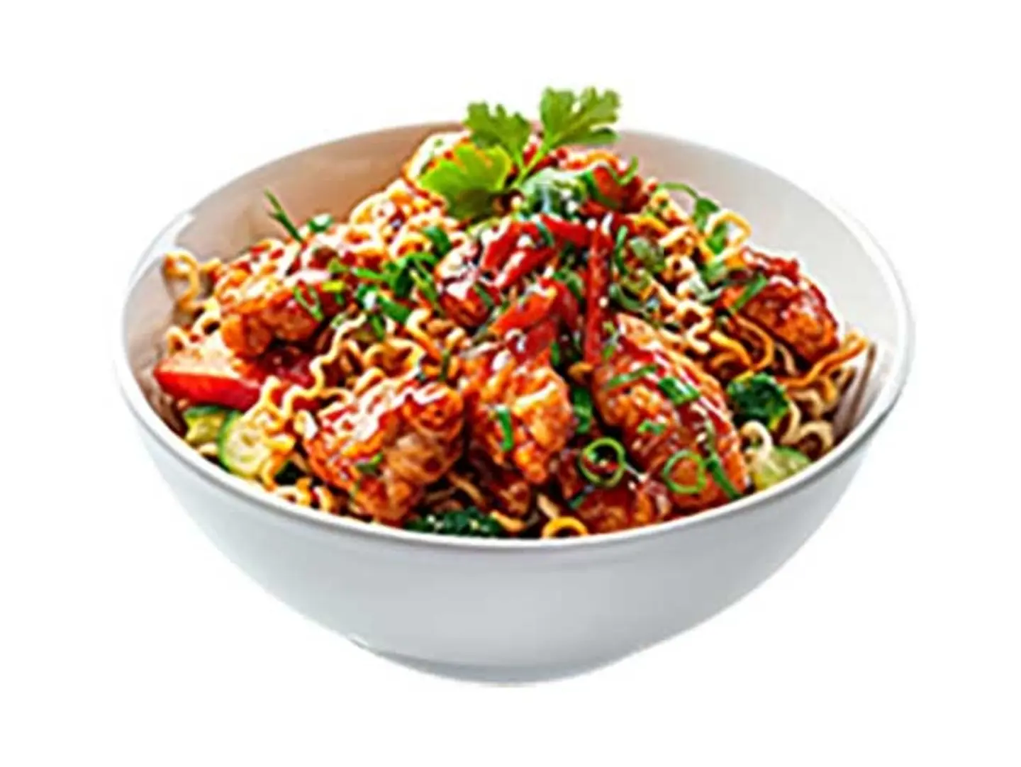 Indomie With Roasted Chicken