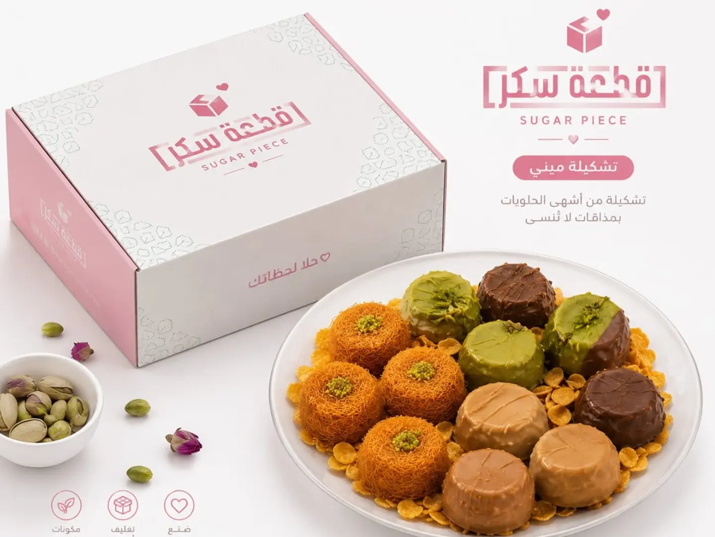 Mini Kunafa, 12 Pcs - Without Sauce