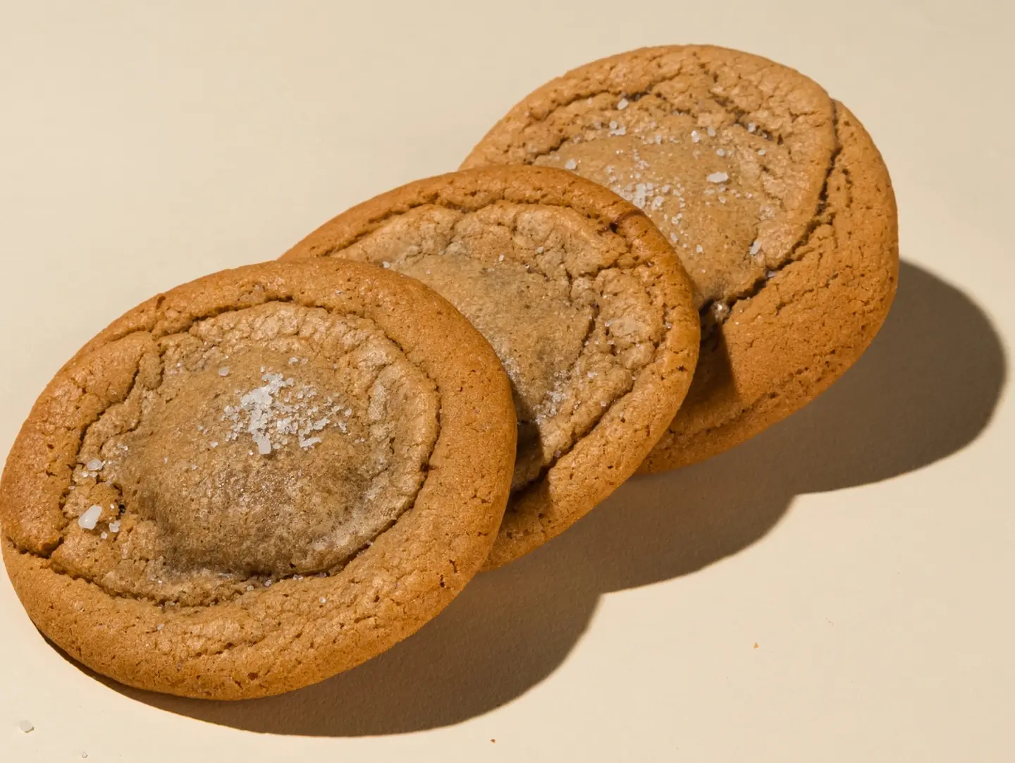 Nutella Salted Cookies