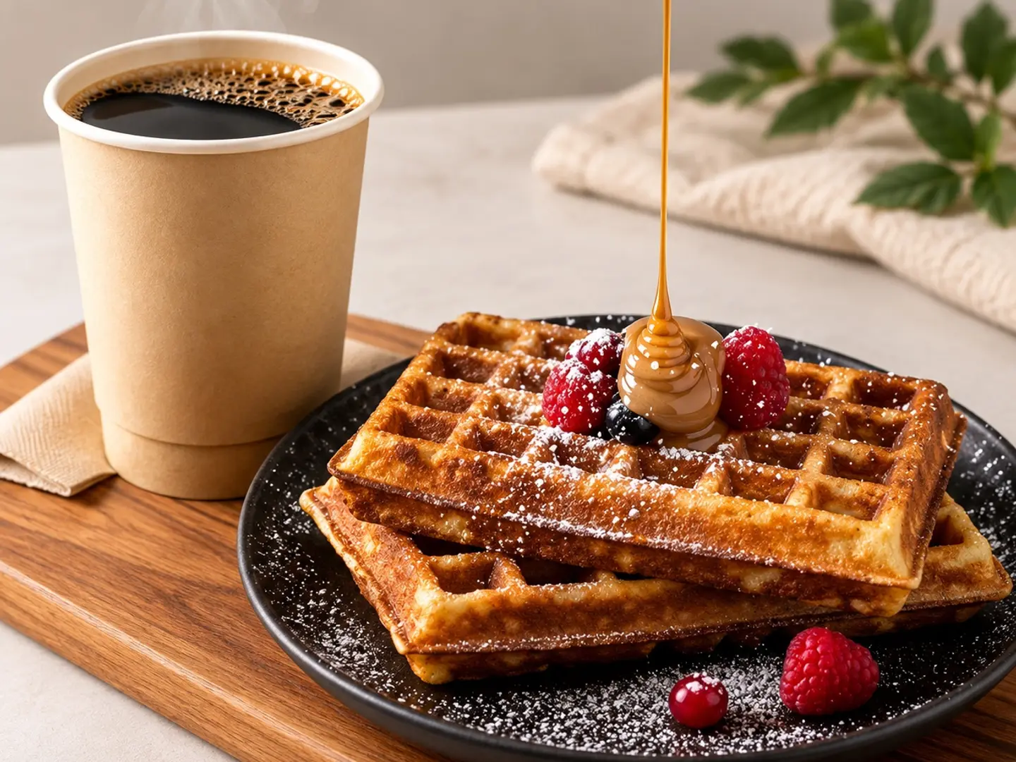 Hot V60 & Waffle Mix