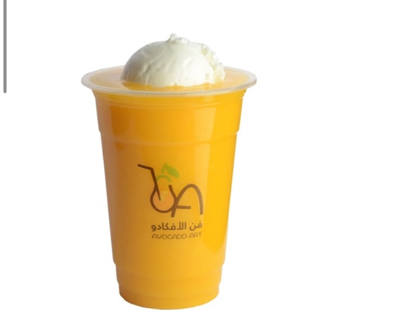 Mango And Ice Cream - Medium