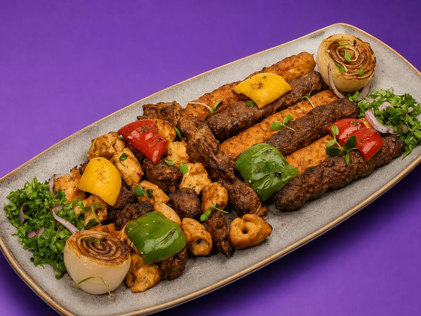 مشكل مشاوي- نص كيلو