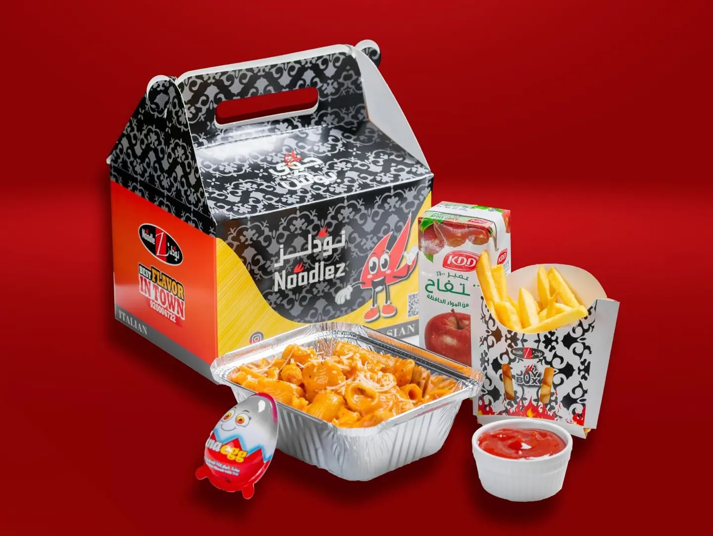 Italian Kids Mix Pasta Meal
