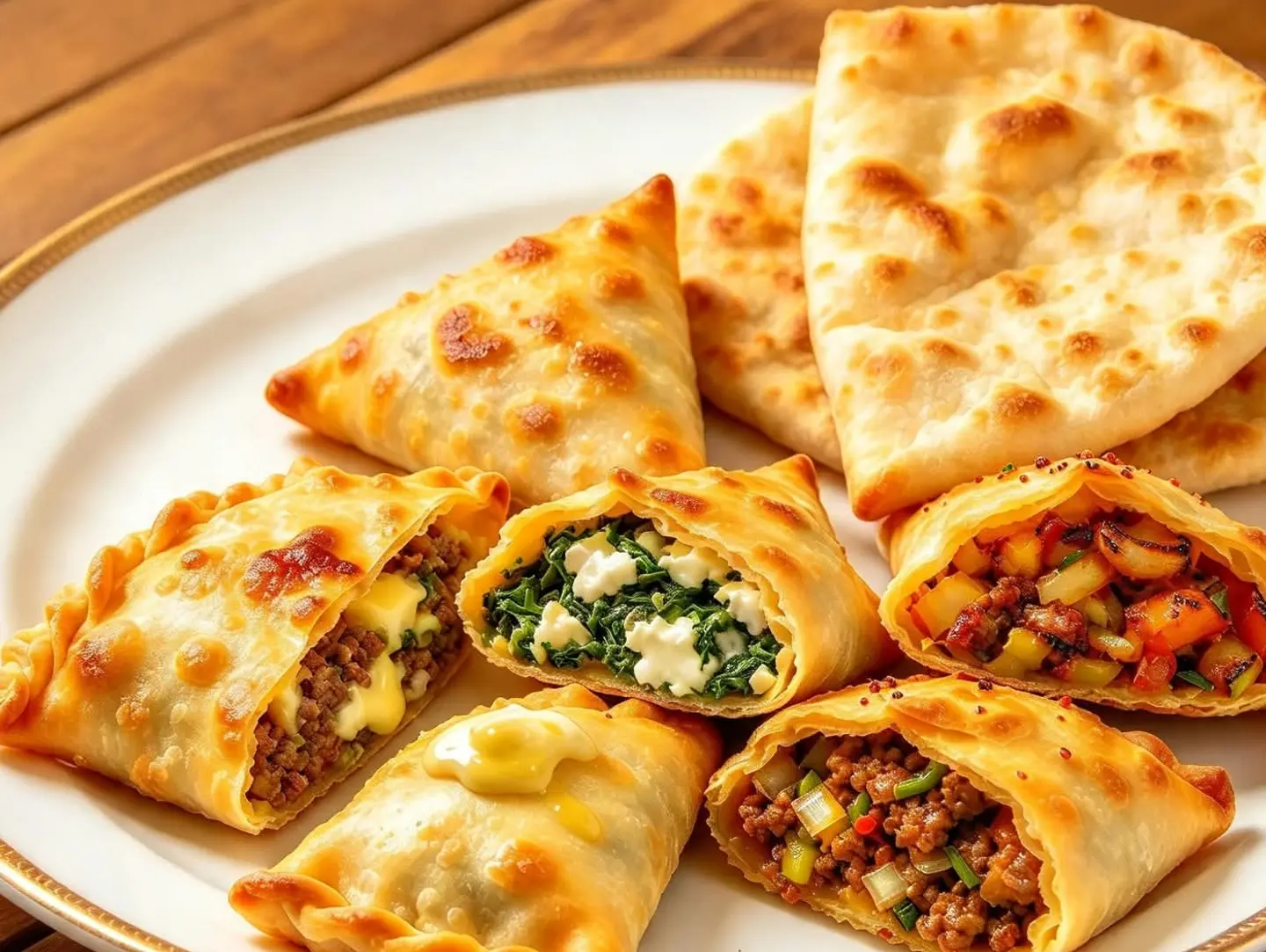 Assorted Samosas - A Quarter Of A Kilogram