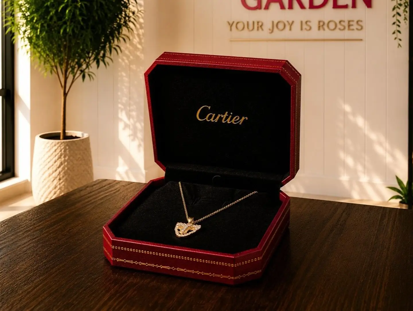 Cartier's Golden Leopard Necklace