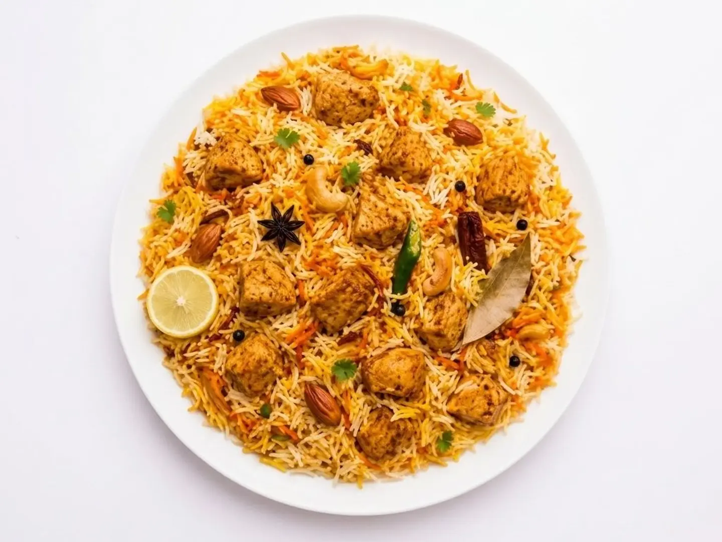 برياني دجاج محلي