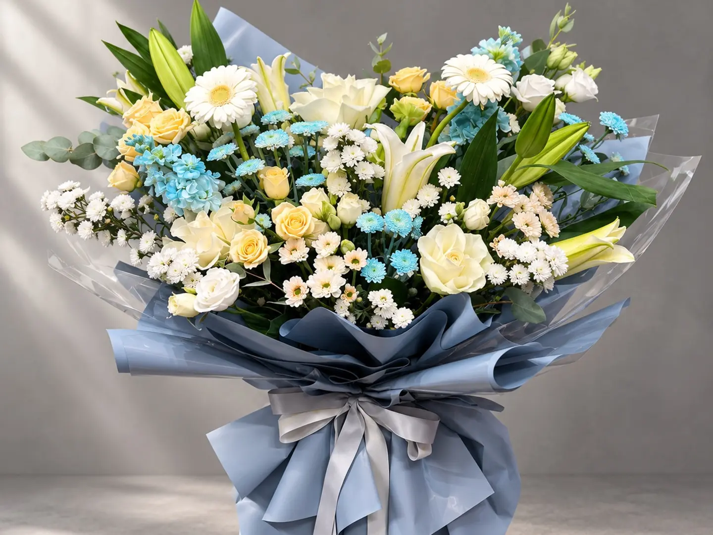 Red Ribbon Bouquet 28