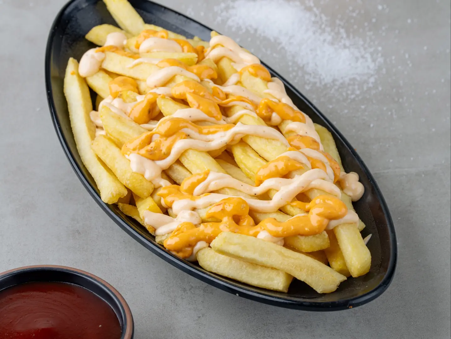 Spicy Sauce Potatoes